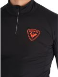 Miniatura Rossignol, New Hero Classique 1/2 Zip jersey hombres Black negro 