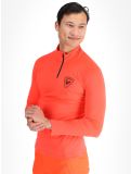 Miniatura Rossignol, New Hero Classique 1/2 Zip jersey hombres Neon Red rojo 