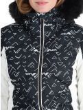 Miniatura Rossignol, W Staci Print Puffy chaqueta de esquí mujeres Black negro 