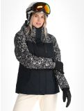 Miniatura Roxy, Jetty Bloc chaqueta de esquí mujeres True Black Bandanas blanco, negro 