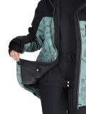 Miniatura Roxy, Stated chaqueta de esquí mujeres Lily Pad Sketch Book negro, verde 