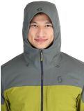 Miniatura Scott, Jacket M's Ultimate Dryo 10 chaqueta de esquí hombres Shadow Grey / Meadow Green gris, verde 