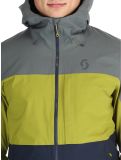 Miniatura Scott, Jacket M's Ultimate Dryo 10 chaqueta de esquí hombres Shadow Grey / Meadow Green gris, verde 