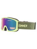 Miniatura Sinner, Duck Mountain gafas de esquí niños Matt Light Green amarillo, verde 