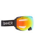 Miniatura Sinner, Emerald gafas de esquí unisex Matt Black negro 