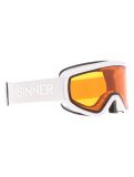 Miniatura Sinner, Estes gafas de esquí unisex Matt White blanco 