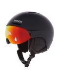 Miniatura Sinner, Montblanc casco con visera unisex Matt Black negro 