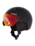 Miniatura Sinner, Titan Visor casco con visera unisex Matt Black negro 