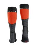 Miniatura Falke, SK2 Intermediate calcetines de esquí hombres Black negro 