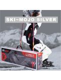 Miniatura Ski-Mojo, Exoskeleton silver (55-85kg) abrazadera de esquí unisex negro 