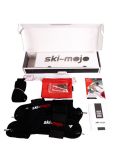 Miniatura Ski-Mojo, Exoskeleton silver (55-85kg) abrazadera de esquí unisex negro 