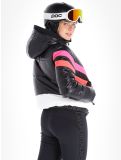 Miniatura Sportalm Kitzbühel, Airbrush m.Kap.o.P. chaqueta de esquí mujeres Black blanco, negro 