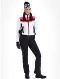 Miniatura Sportalm Kitzbühel, Anniston m.Kap.o.P. chaqueta de esquí mujeres Optical white blanco 