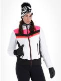 Miniatura Sportalm Kitzbühel, Anniston m.Kap.o.P. chaqueta de esquí mujeres Optical white blanco 