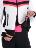 Miniatura Sportalm Kitzbühel, Anniston m.Kap.o.P. chaqueta de esquí mujeres Optical white blanco 