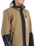 Miniatura Sportalm Kitzbühel, My Shell m.Kap.o.P. chaqueta de esquí hombres Cognac beige 