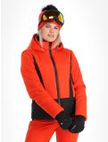 Miniatura Sportalm Kitzbühel, Oatman m.Kap.o.P. chaqueta de esquí mujeres Paprika Flame negro, rojo 