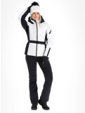 Miniatura Sportalm Kitzbühel, Oxford m.Kap.o.P. chaqueta de esquí mujeres Optical white blanco 