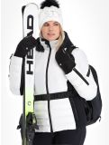 Miniatura Sportalm Kitzbühel, Oxford m.Kap.o.P. chaqueta de esquí mujeres Optical white blanco 