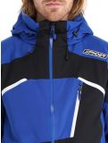 Miniatura Spyder, Leader chaqueta de esquí hombres Electric Blue azul, negro 