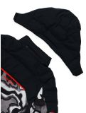 Miniatura Spyder, Impulse Synthetic Down chaqueta de esquí niños Black Combo blanco, negro 