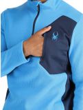 Miniatura Spyder, Bandit 1/2 Zip jersey hombres Aether Blue azul 