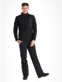 Miniatura Spyder, Bandit 1/2 Zip jersey hombres Black negro 