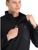 Miniatura Spyder, Bandit 1/2 Zip jersey hombres Black negro 