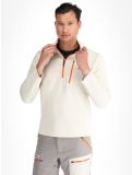 Miniatura Spyder, Bandit 1/2 Zip jersey hombres Vanilla Latte beige 