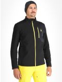 Miniatura Spyder, Bandit chaleco hombres Black amarillo, negro 