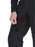 Miniatura Spyder, Bormio pantalones de esquí hombres Black negro 