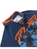 Miniatura Spyder, Camo 1/2 Zip jersey niños True Navy azul 