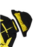 Miniatura Spyder, Challenger chaqueta de esquí niños Acid Yellow amarillo, negro 