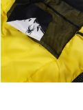 Miniatura Spyder, Challenger chaqueta de esquí niños Acid Yellow amarillo, negro 