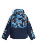 Miniatura Spyder, Challenger chaqueta de esquí niños Camouflage Aether Blue azul 