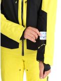 Miniatura Spyder, Copper chaqueta de esquí hombres Acid Yellow amarillo, negro 