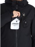 Miniatura Spyder, Copper chaqueta de esquí hombres Black negro 