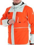 Miniatura Spyder, Field chaqueta de esquí hombres Twisted Orange naranja, verde 