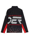 Miniatura Spyder, Web 1/2 Zip jersey niños Black negro 