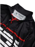 Miniatura Spyder, Web 1/2 Zip jersey niños Black negro 