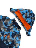 Miniatura Spyder, Impulse Synthetic Down chaqueta de esquí niños Camouflage Aether Blue azul 