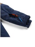 Miniatura Spyder, Impulse Synthetic Down chaqueta de esquí niños Camouflage Aether Blue azul 