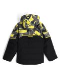 Miniatura Spyder, Impulse Synthetic Down chaqueta de esquí niños Camouflage Acid Yellow amarillo, negro 