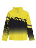 Miniatura Spyder, Incline 1/2 Zip jersey niños Acid Yellow amarillo 