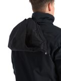 Miniatura Spyder, Leader chaqueta de esquí hombres Black negro 