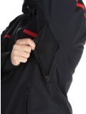 Miniatura Spyder, Leader chaqueta de esquí hombres Black negro 