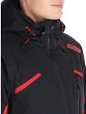 Miniatura Spyder, Leader chaqueta de esquí hombres Black negro 