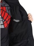 Miniatura Spyder, Leader chaqueta de esquí hombres Black negro 