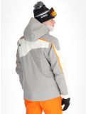 Miniatura Spyder, Leader chaqueta de esquí hombres Concrete blanco, gris 