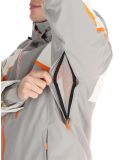 Miniatura Spyder, Leader chaqueta de esquí hombres Concrete blanco, gris 